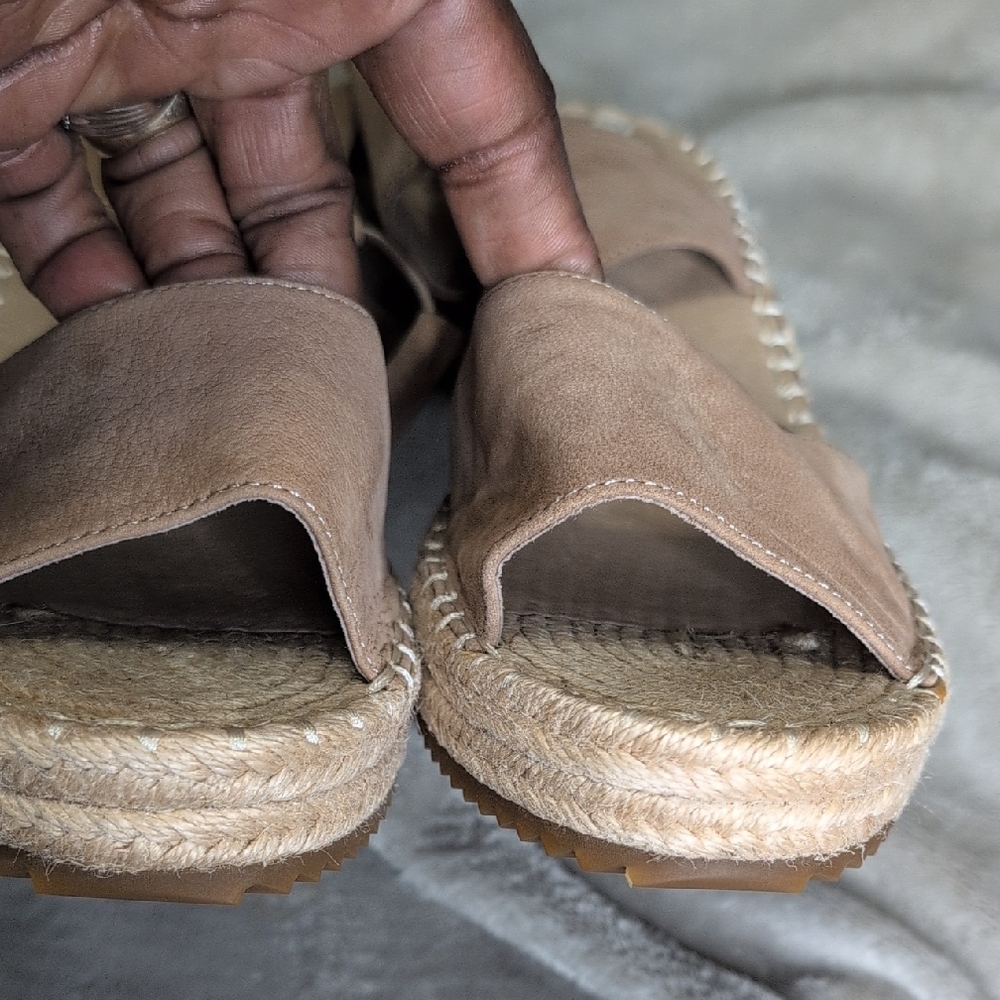 Eileen Fisher Brown Espadrilles with Comfort and Style Size 10 - Picture 12 of 13